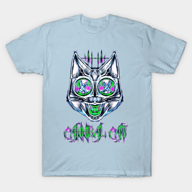 Cannibal Cat Logo T-Shirt by 2ndEnd